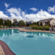 Swimming pool at Royersford apartments at Chestnut Pointe